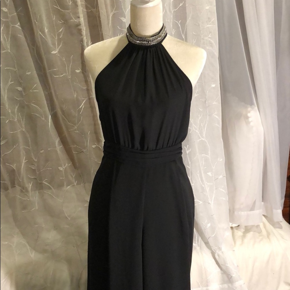 ZARA • festive halter romper